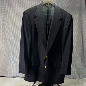 Brooks Brothers Navy Blazer with Gold Buttons